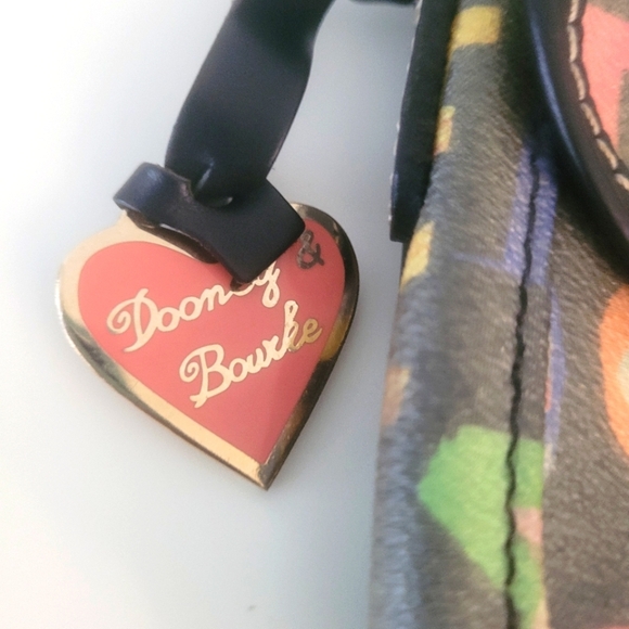 DOONEY & BOURKE Graffiti Canvas Colorful Crossbody. Highly Sought After, EUC - Picture 10 of 10